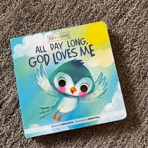 children's board book, All Day Long, God Loves Me.